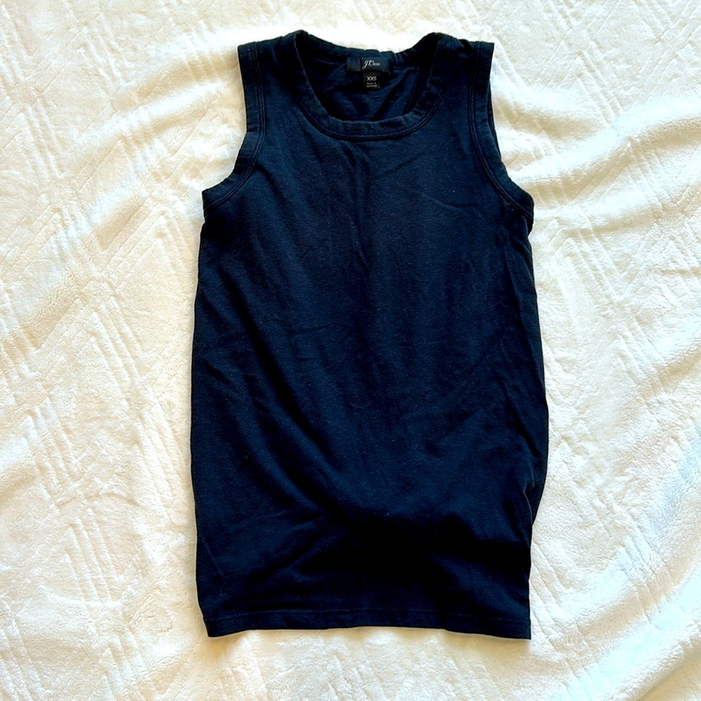 J Crew Tank w Tie Back